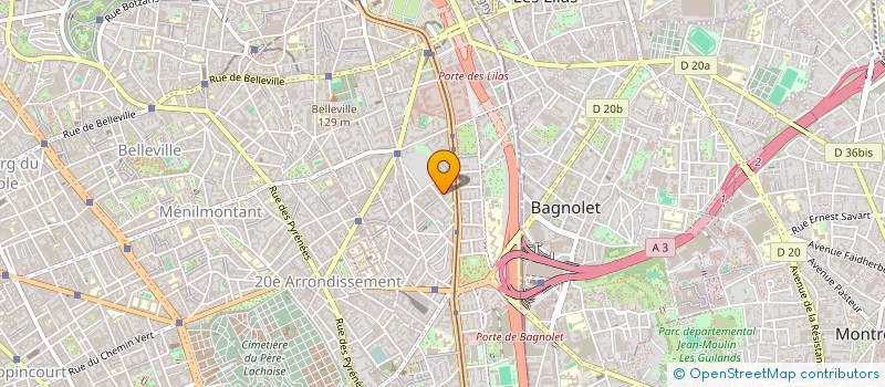 localisation de l'entreprise MONSIEUR LAURENT FOUCHER  PARIS