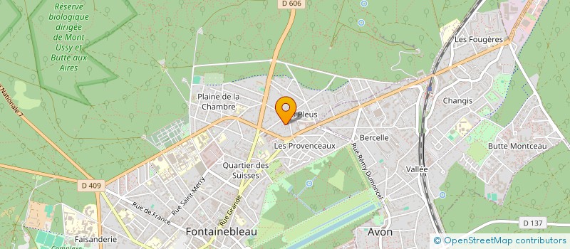 localisation de l'entreprise MONSIEUR LAURENT FOUILHE à FONTAINEBLEAU