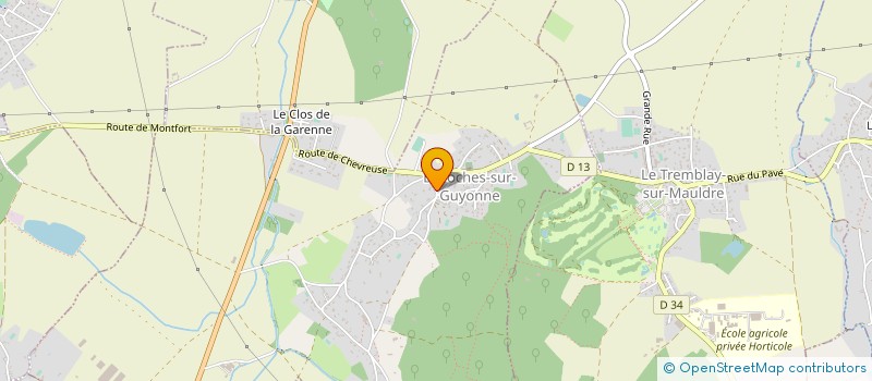 localisation de l'entreprise MONSIEUR LAURENT FOULON à BAZOCHES-SUR-GUYONNE