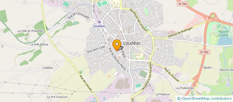 localisation de l'entreprise MONSIEUR LAURENT FOULON à LOUDEAC