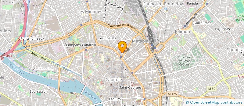 localisation de l'entreprise MONSIEUR LAURENT FOURNIE à TOULOUSE
