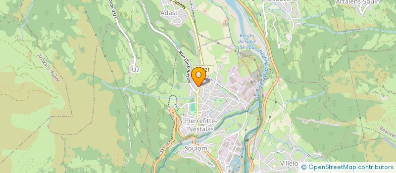 localisation de l'entreprise MONSIEUR LAURENT FOURNIER  PIERREFITTE-NESTALAS