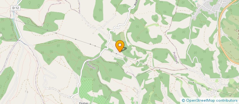 localisation de l'entreprise MONSIEUR LAURENT FOURNIER  PRADINES