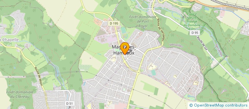 localisation de l'entreprise MONSIEUR LAURENT FOURNIERE  MAGNY-LES-HAMEAUX