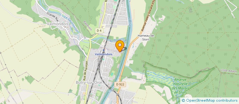 localisation de l'entreprise MONSIEUR LAURENT FRANCOIS  VALMONDOIS