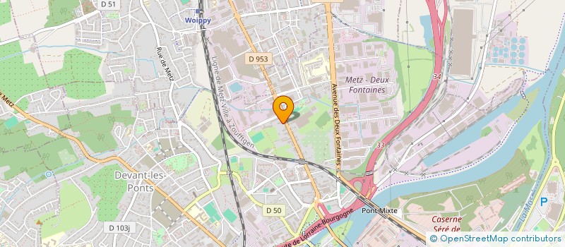 localisation de l'entreprise MONSIEUR LAURENT FRANCOIS  METZ