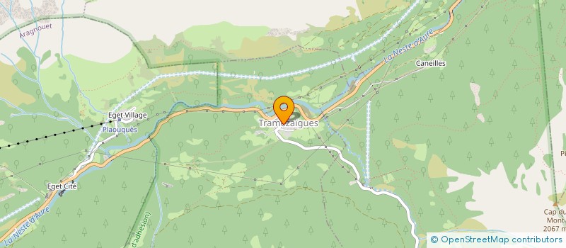 localisation de l'entreprise MONSIEUR LAURENT FRANCOIS  TRAMEZAIGUES