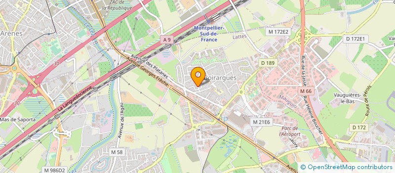 localisation de l'entreprise MONSIEUR LAURENT FRANKIDJIAN à LATTES