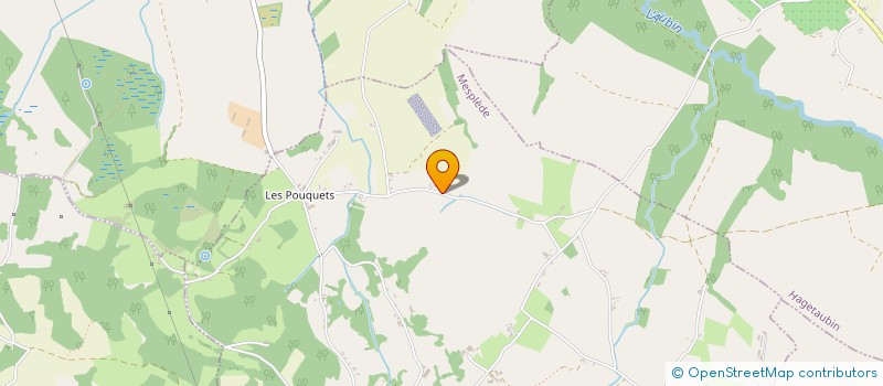 localisation de l'entreprise MONSIEUR LAURENT FREMEAUX  MESPLEDE