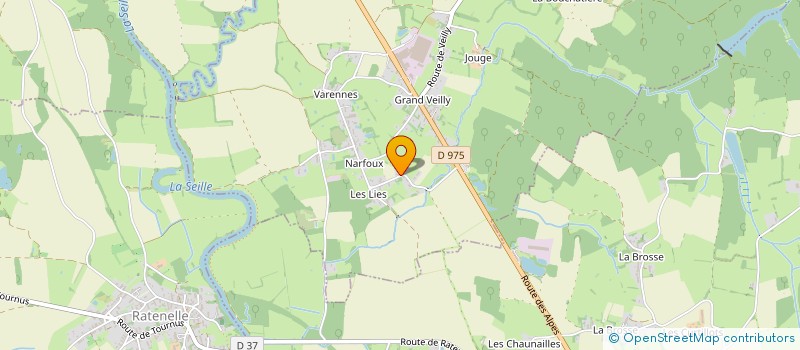 localisation de l'entreprise MONSIEUR LAURENT FREPPAZ  LA GENETE