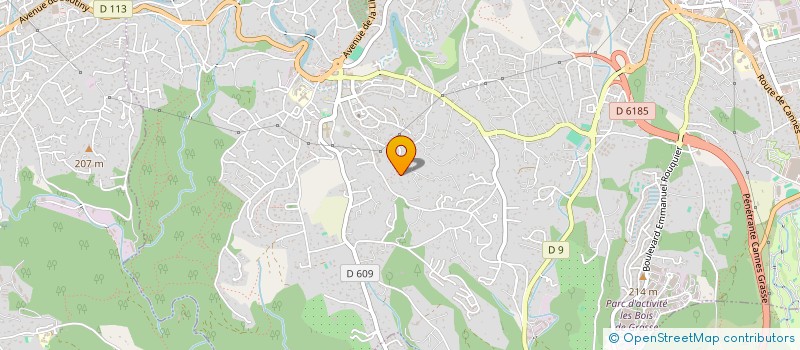 localisation de l'entreprise MONSIEUR LAURENT FRERE à GRASSE