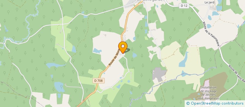 localisation de l'entreprise MONSIEUR LAURENT FRESQUET  SAINT-BARTHELEMY-DE-BELLEGARDE