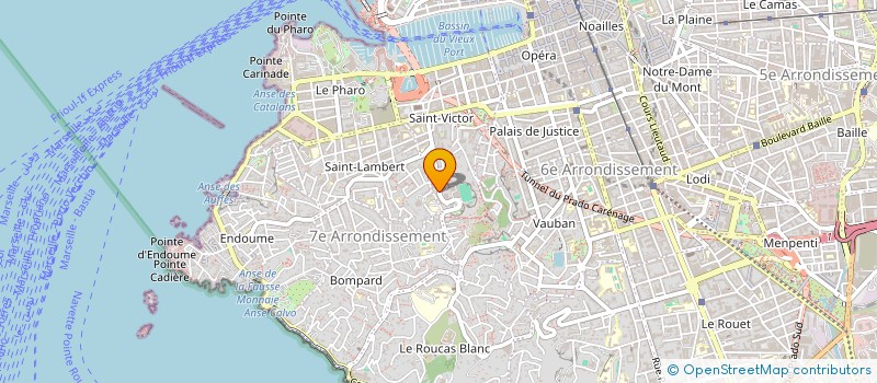localisation de l'entreprise MONSIEUR LAURENT FREUND à MARSEILLE