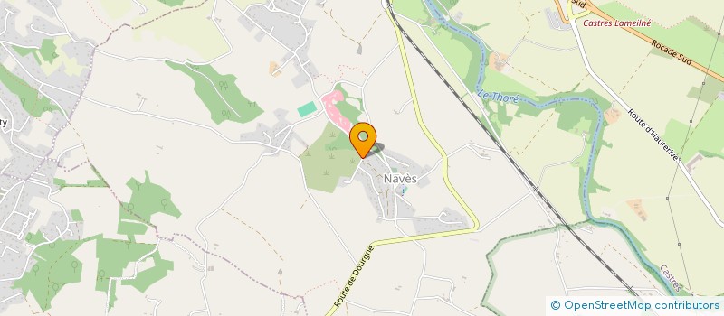 localisation de l'entreprise MONSIEUR LAURENT FREZOULS  NAVES