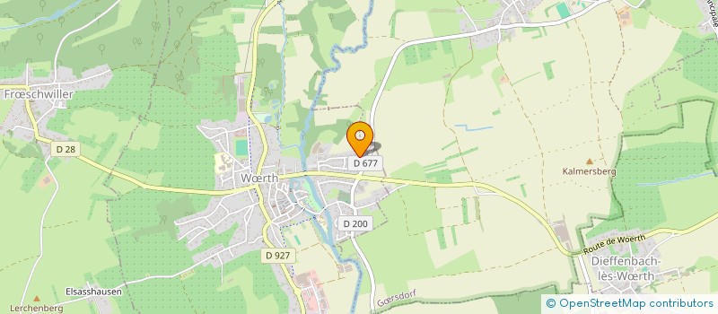 localisation de l'entreprise MONSIEUR LAURENT FRIGOUT  WRTH