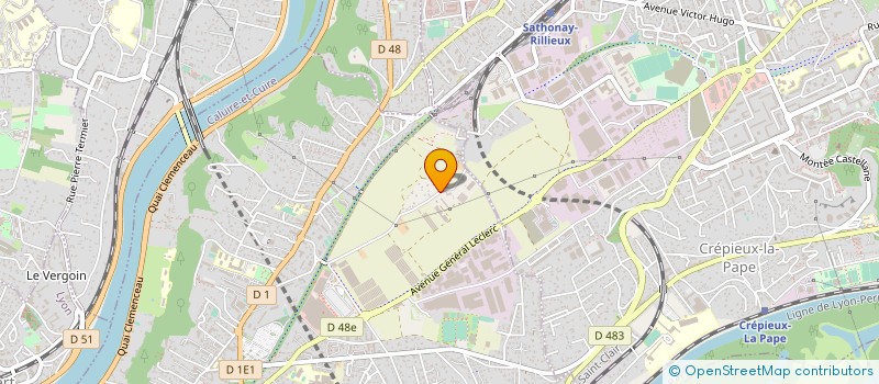 localisation de l'entreprise MONSIEUR LAURENT FRIOLL à CALUIRE-ET-CUIRE