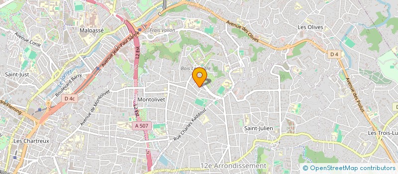 localisation de l'entreprise MONSIEUR LAURENT FROMENT à MARSEILLE