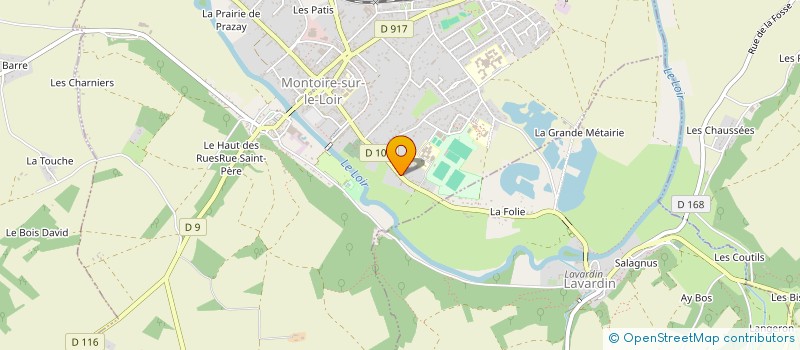 localisation de l'entreprise MONSIEUR LAURENT FROMY  MONTOIRE SUR LE LOIR