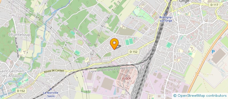 localisation de l'entreprise MONSIEUR LAURENT FRONTICE à BRETIGNY-SUR-ORGE