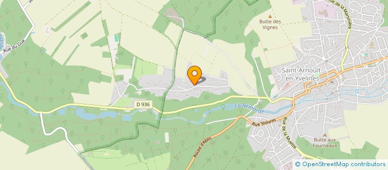 localisation de l'entreprise MONSIEUR LAURENT FUMEX  SAINT-ARNOULT-EN-YVELINES