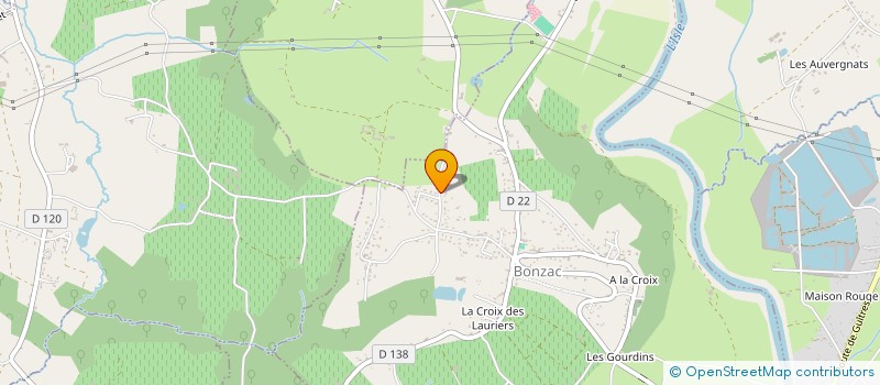 localisation de l'entreprise MONSIEUR LAURENT FUTOL  BONZAC