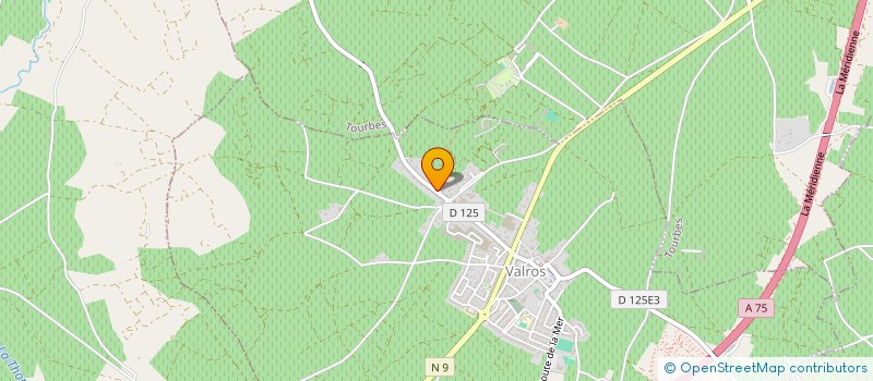 localisation de l'entreprise MONSIEUR LAURENT GABARDOS  VALROS