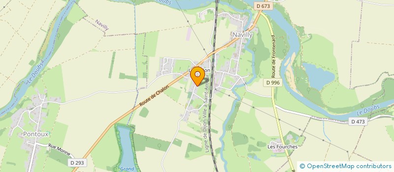 localisation de l'entreprise MONSIEUR LAURENT GABIOT  NAVILLY