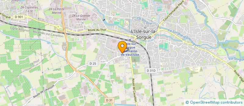 localisation de l'entreprise MONSIEUR LAURENT GAIGNEBET à PERTUIS