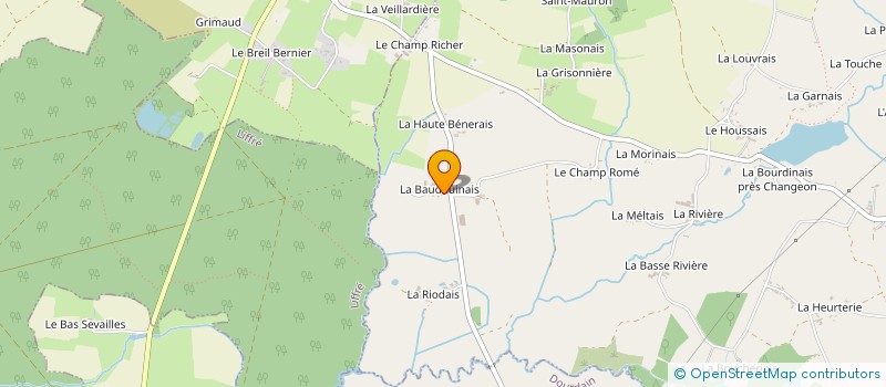 localisation de l'entreprise MONSIEUR LAURENT GAILLARD à LIVRE-SUR-CHANGEON