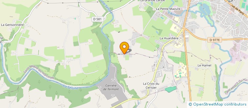 localisation de l'entreprise MONSIEUR LAURENT GAILLARD  SAINT-BRICE-DE-LANDELLES