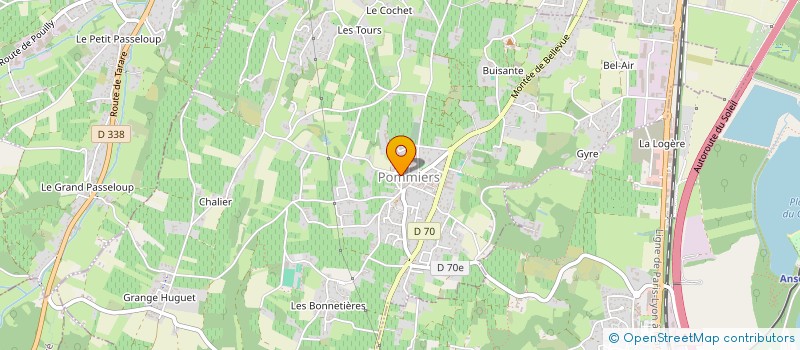 localisation de l'entreprise MONSIEUR LAURENT GAIMOZ  MORANCE