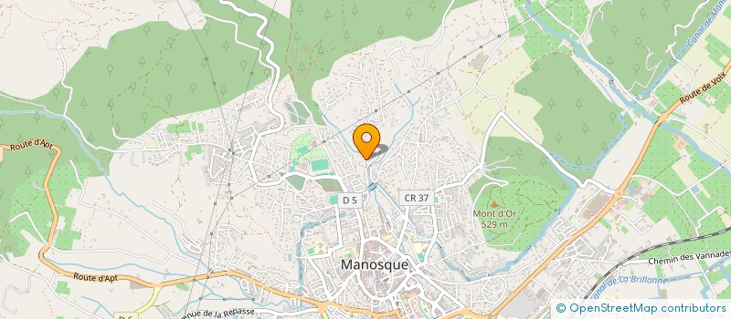 localisation de l'entreprise MONSIEUR LAURENT GALAUP à MANOSQUE