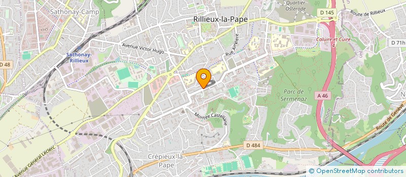 localisation de l'entreprise MONSIEUR LAURENT GALDEANO  LA TOUR-DU-PIN