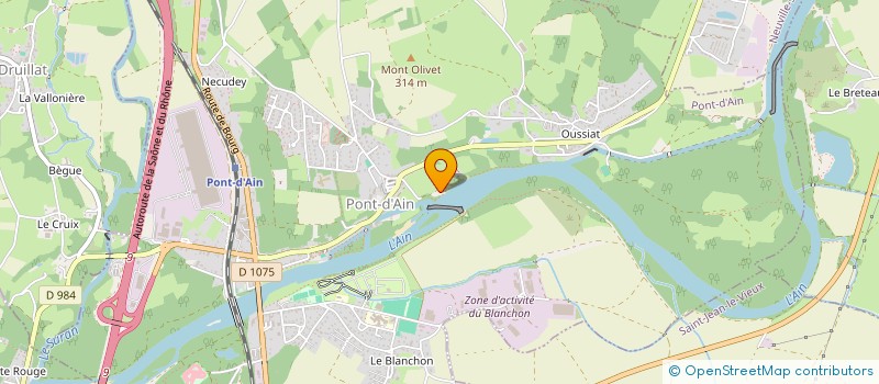 localisation de l'entreprise MONSIEUR LAURENT GALEA  PONT-D'AIN