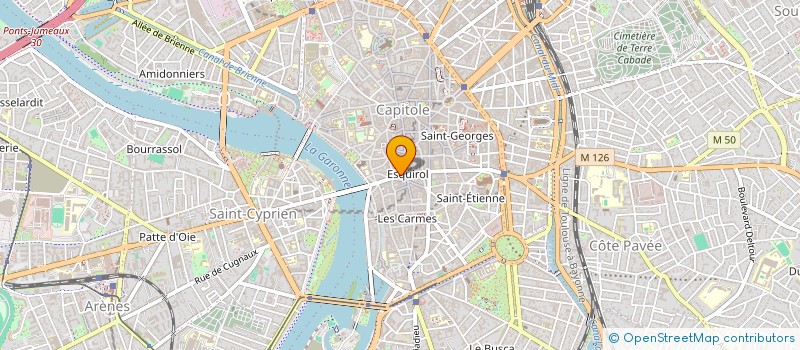 localisation de l'entreprise MONSIEUR LAURENT GALINIE  TOULOUSE