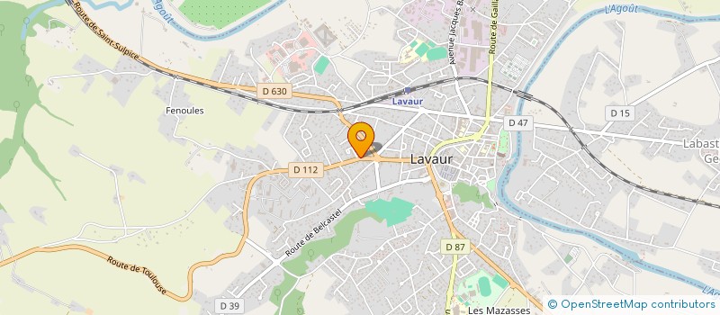 localisation de l'entreprise MONSIEUR LAURENT GALLARDO  LAVAUR