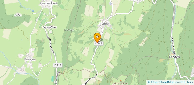 localisation de l'entreprise MONSIEUR LAURENT GALLIMBERTI  BLANOT