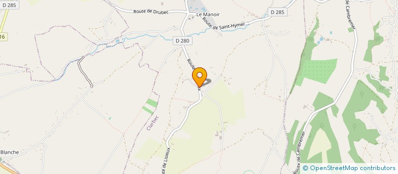 localisation de l'entreprise MONSIEUR LAURENT GALLIOT-JOURDAIN  CLARBEC