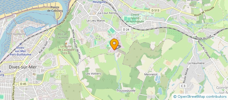 localisation de l'entreprise MONSIEUR LAURENT GALLOIS à HOULGATE