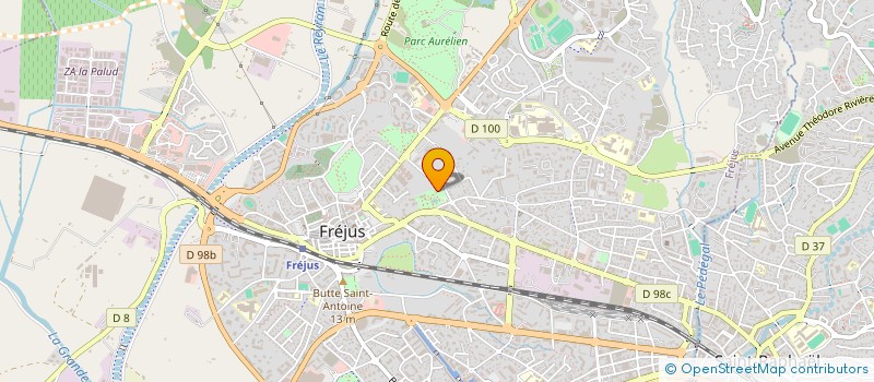 localisation de l'entreprise MONSIEUR LAURENT GALVAN à FREJUS