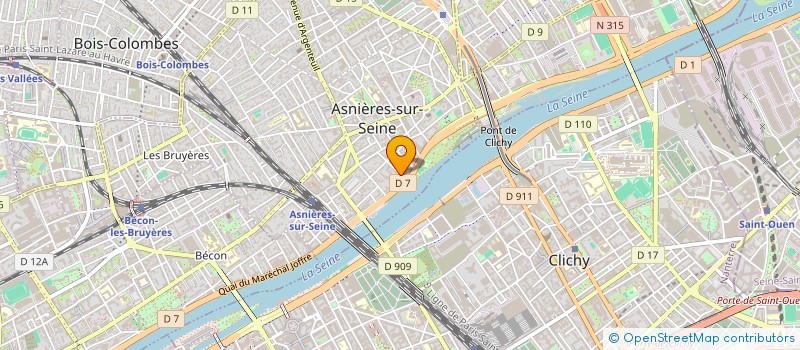 localisation de l'entreprise MONSIEUR LAURENT GANDRILLE à ASNIERES-SUR-SEINE