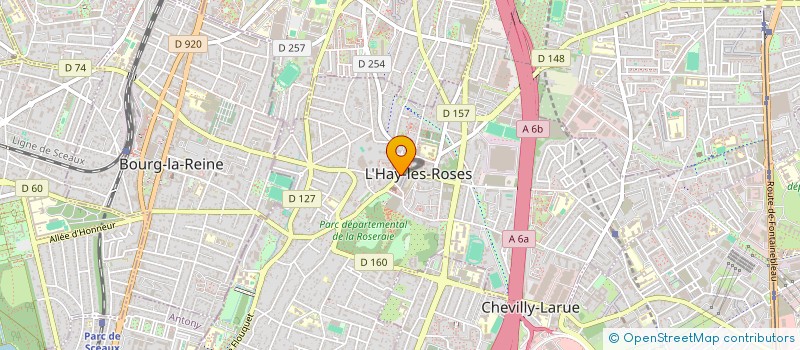 localisation de l'entreprise MONSIEUR LAURENT GANE  L'HAY-LES-ROSES