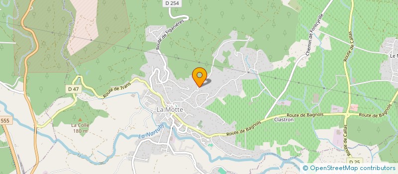 localisation de l'entreprise MONSIEUR LAURENT GARCIA  LA MOTTE