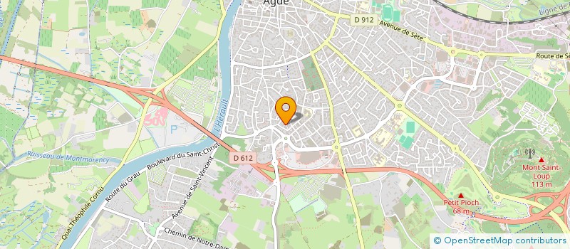 localisation de l'entreprise MONSIEUR LAURENT GARCIA  AGDE