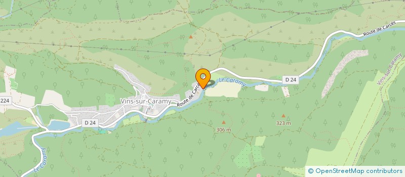 localisation de l'entreprise MONSIEUR LAURENT GARCIN  BRIGNOLES