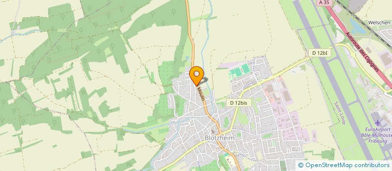 localisation de l'entreprise MONSIEUR LAURENT GARDEL  BLOTZHEIM