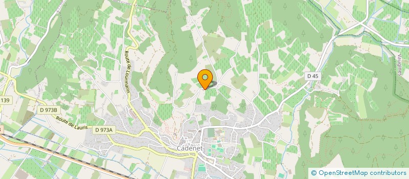 localisation de l'entreprise MONSIEUR LAURENT GARNIER  CUCURON