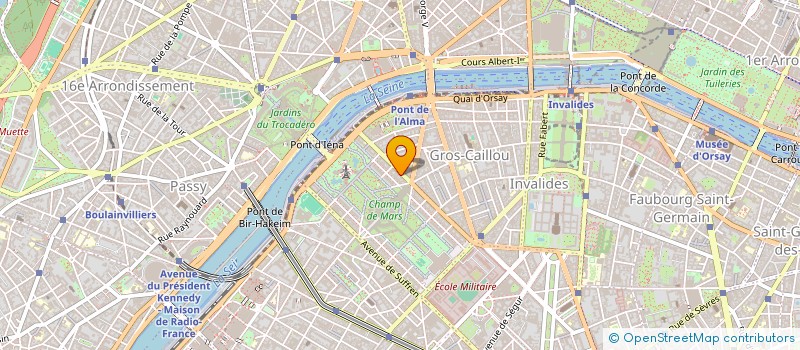 localisation de l'entreprise MONSIEUR LAURENT GARNIER  PARIS