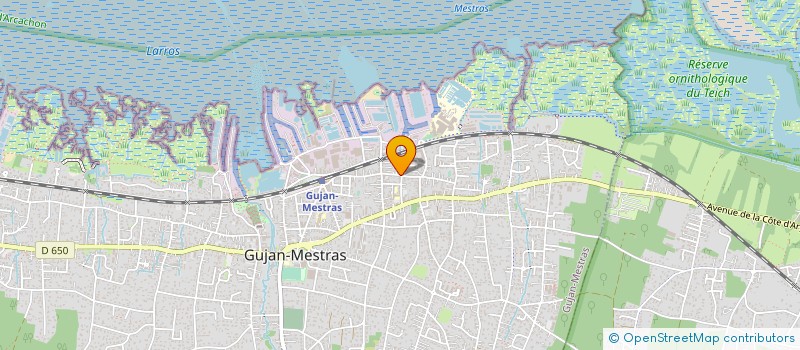 localisation de l'entreprise MONSIEUR LAURENT GARNIER à GUJAN-MESTRAS