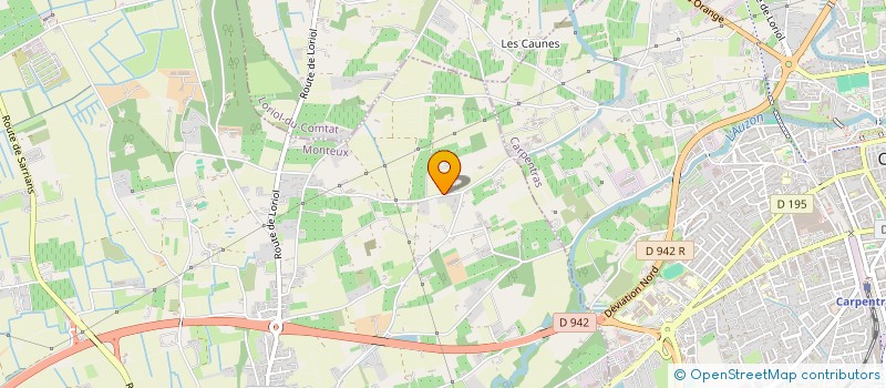 localisation de l'entreprise MONSIEUR LAURENT GARNIER  MONTEUX